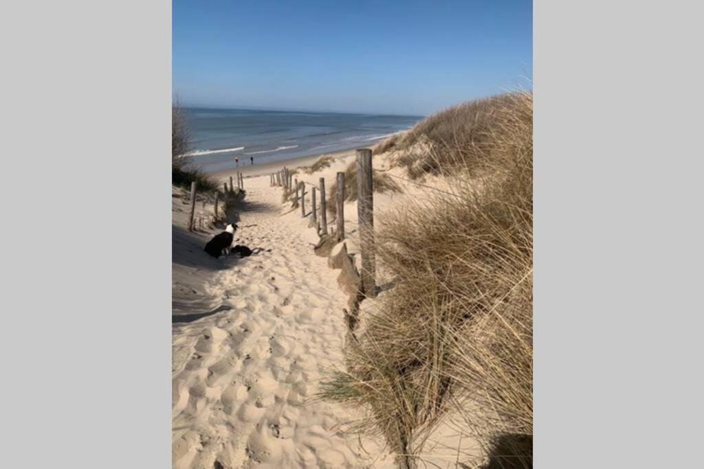 Villa moderne forêt/plage Cucq Extérieur photo